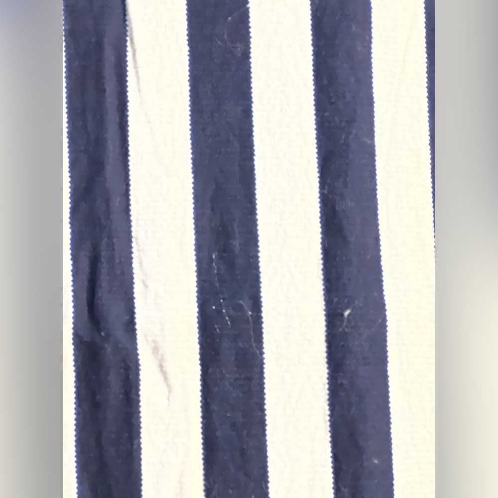 Vintage Ralph Lauren navy stripe king pillowcases